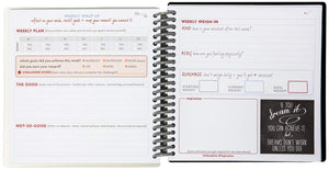 Fitbook LITE 6-Week Weight-Loss and fitness journal