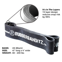 Load image into Gallery viewer, Rubberbanditz 41" Resistance Bands. SOLD INDIVIDUALLY