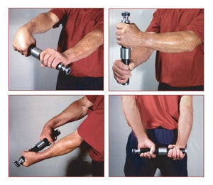 SideWinder Pro Xtreme : Hand, Wrist, Forearm Exerciser 2″ diameter Handle. Fat Grip Training for serious Grip Strength!