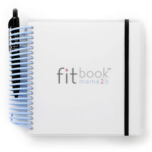 FITBOOK MAMA2B Pregnancy Pre-natal Nutrition & Fitness Planner Diary Journal