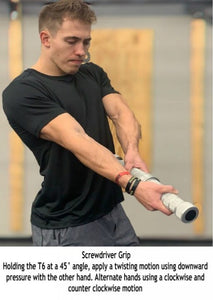 Sidewinder ProXtreme T6 – The Ultramodern Finger, Hand, Wrist, Forearm, Fat Grip Strengthener #5, Adjustable Resistance